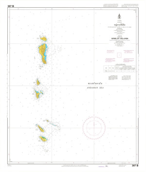 (image for) Thailand Nautical Chart: #307B: Similan Islands