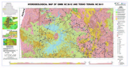 (image for) Ethiopia Thematic: Hydrogeological Map of Gimbi
