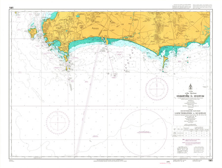 (image for) Thailand Nautical Chart: #141: Laem Thoraphim