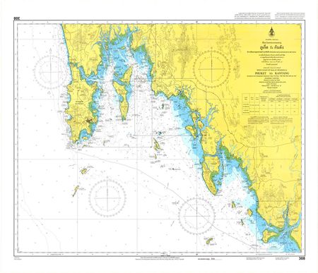 (image for) Thailand Nautical Chart: #308: Phuket Kantang