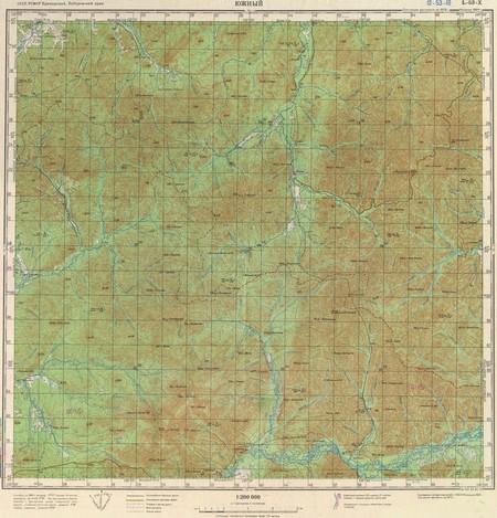 (image for) Russia 1:200,000: L-53-10