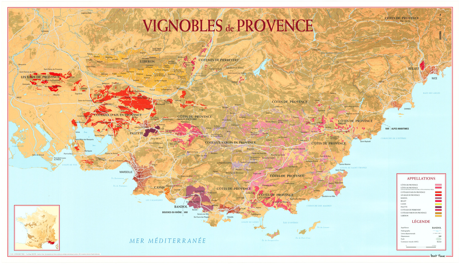 (image for) France Wine: Provence - Click Image to Close