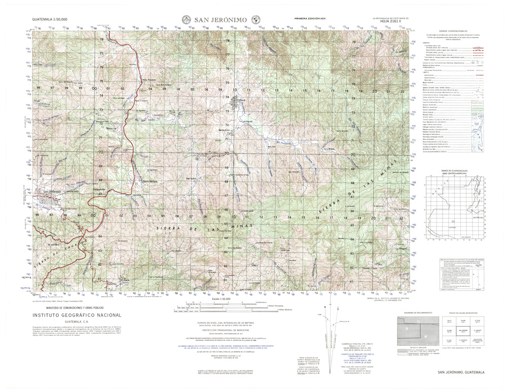 (image for) Guatemala #2161-2: San Jerónimo - Click Image to Close