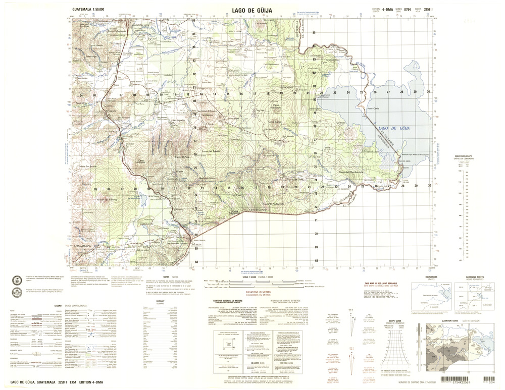 (image for) Guatemala #2258-1: Lago De Güija/Atescatempa - Click Image to Close