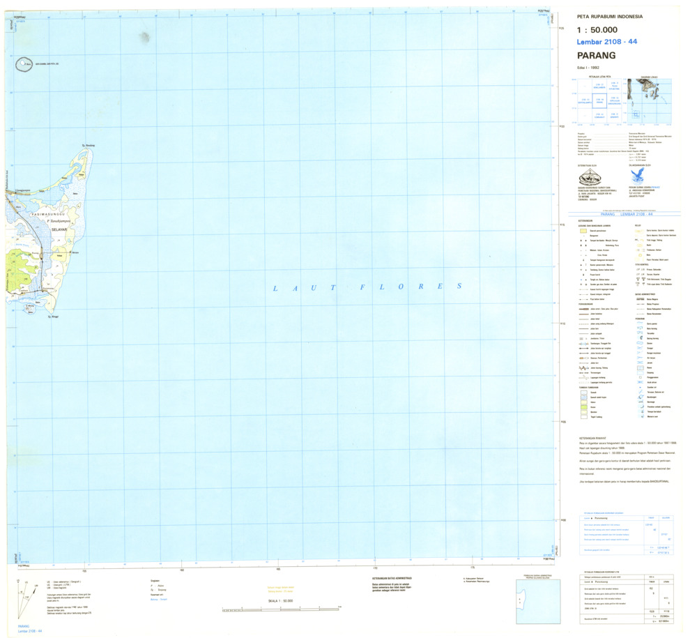 (image for) Indonesia Sulawesi #2108-044: Parang - Click Image to Close