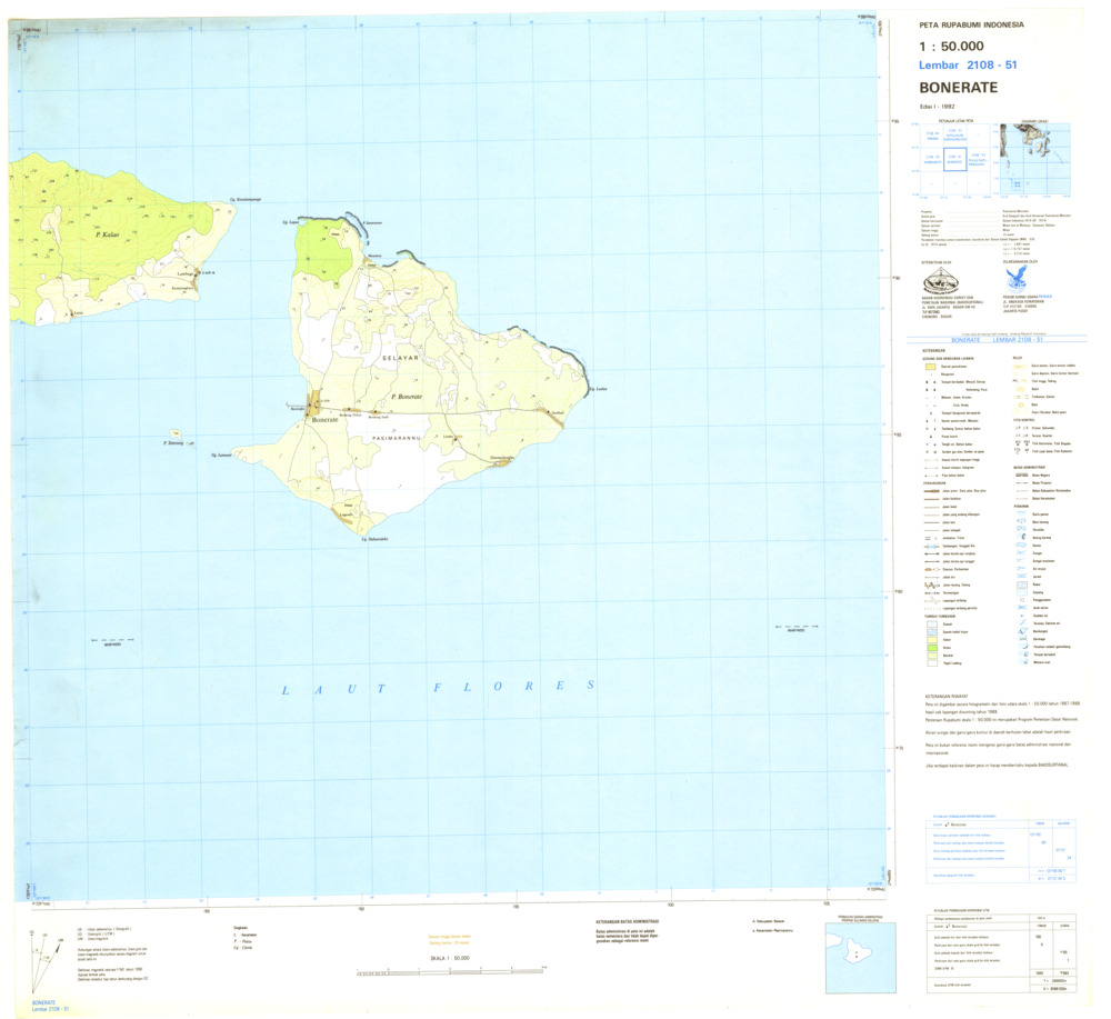 (image for) Indonesia Sulawesi #2108-051: Bonerate - Click Image to Close