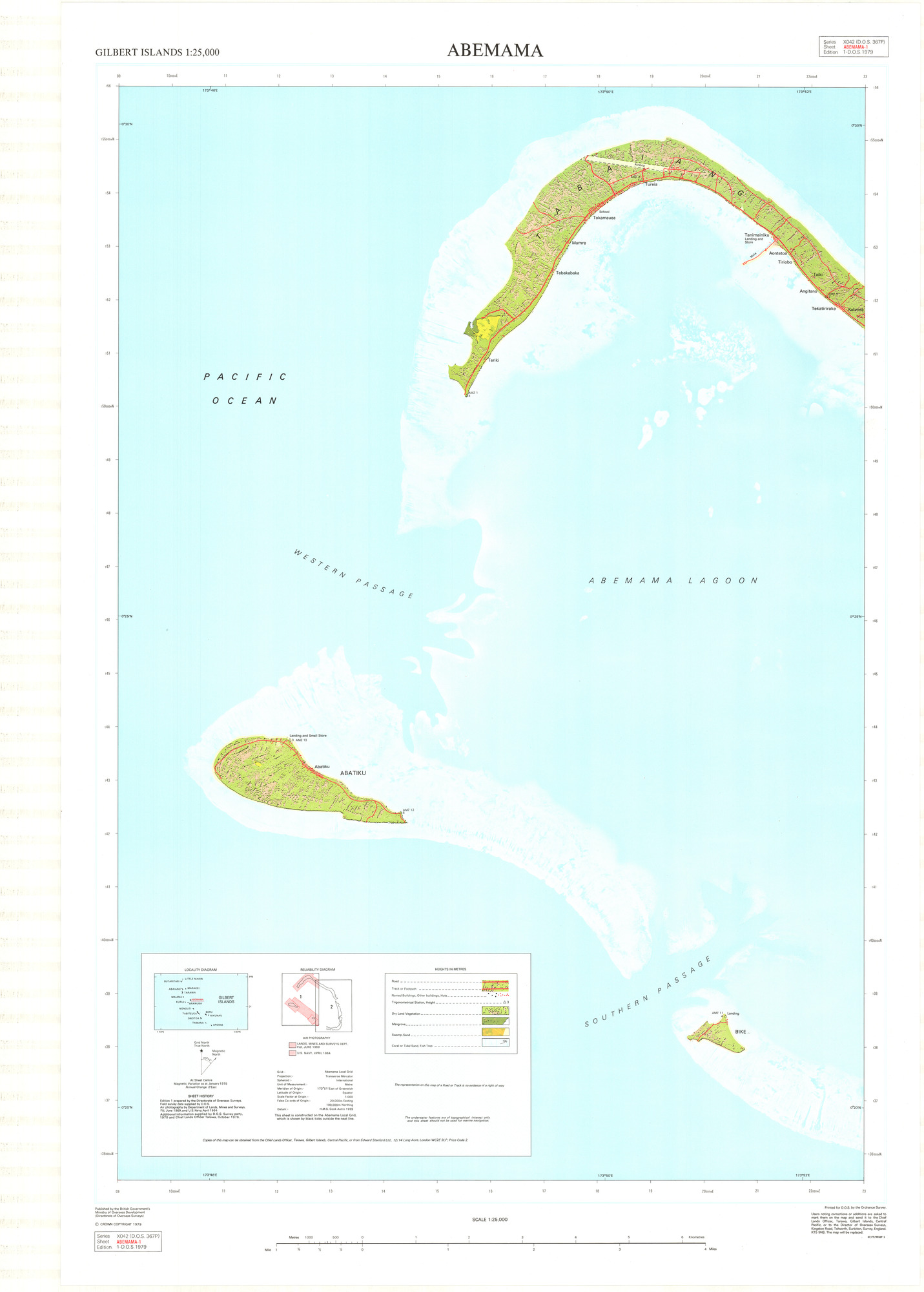 (image for) Kiribati: Abemama 1 of 2 - Click Image to Close
