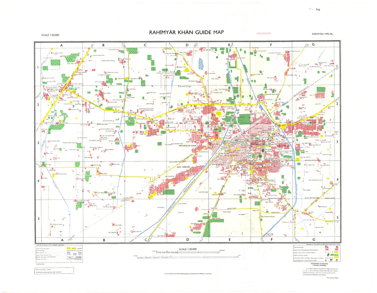 (image for) Rahimyar Khan Guide Map - Click Image to Close