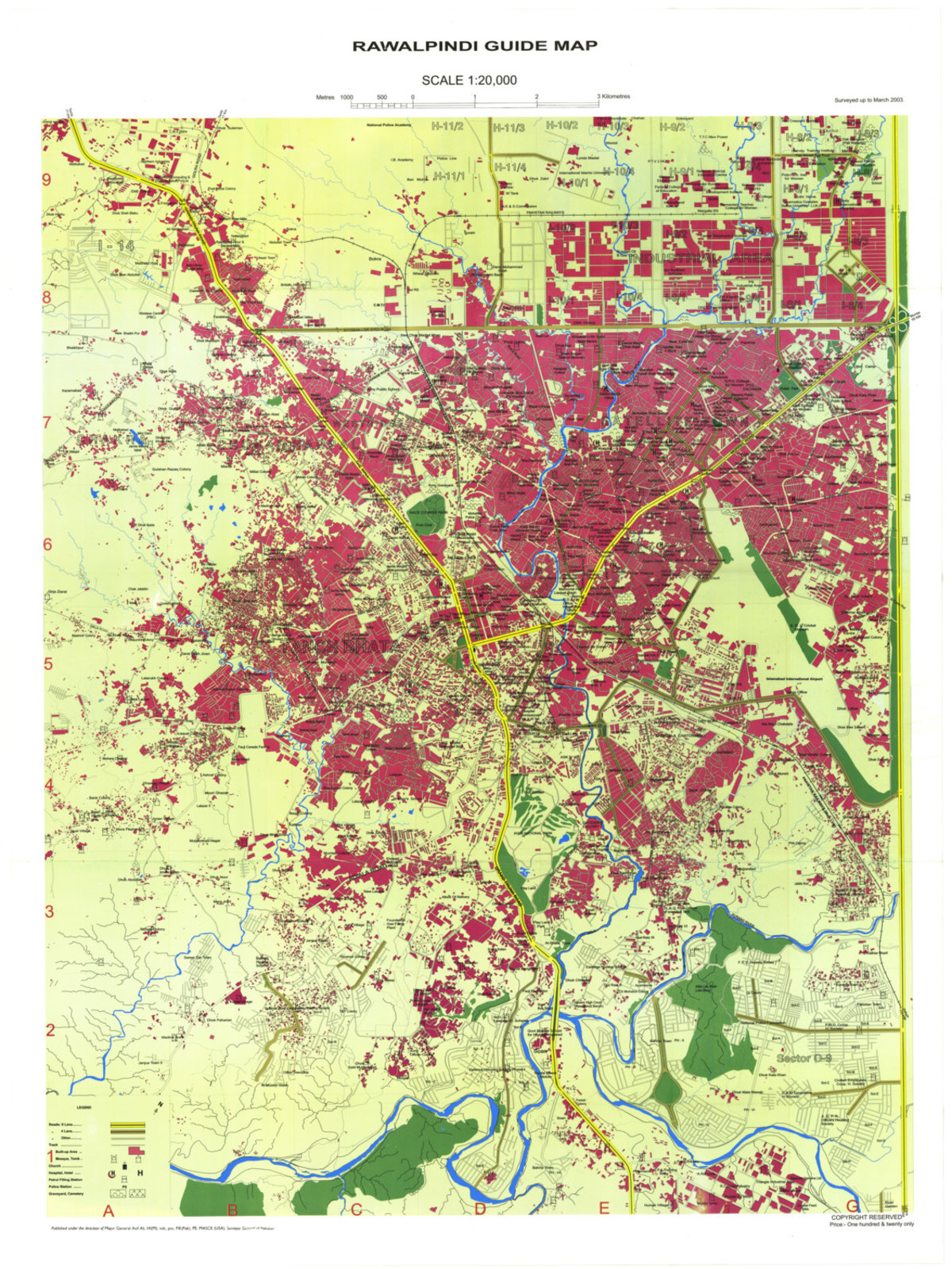 (image for) Rawalpindi Guide Map - Click Image to Close