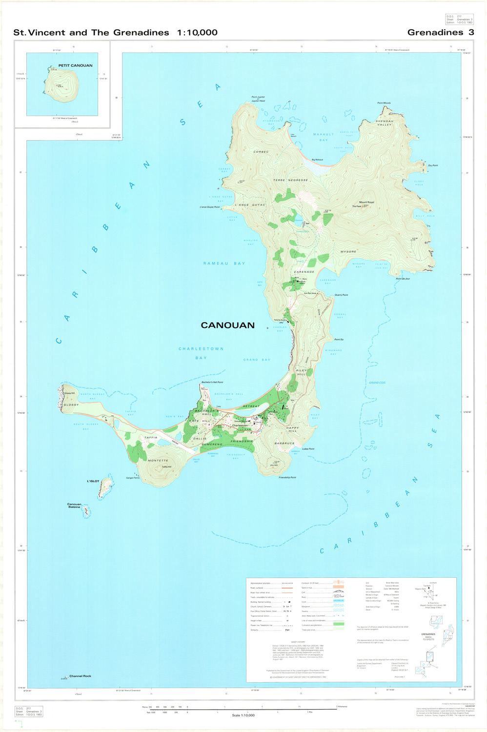 (image for) St. Vincent & Grenadines: Canouan - Click Image to Close