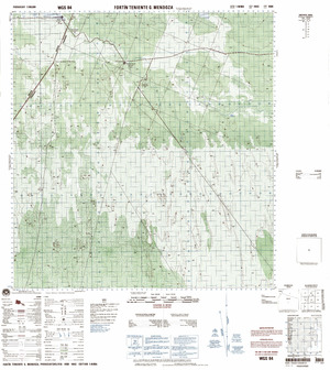 (image for) Bolivia #4580: Fortin Teniente G Mendoza