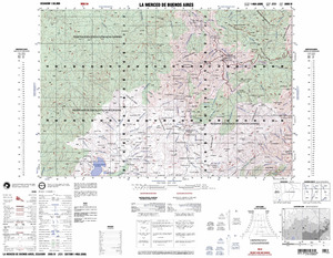 (image for) Ecuador #3995-4: Black/white copy of preliminary map