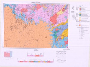 Ethiopia Thematic: Geological Map of Adi Arkay