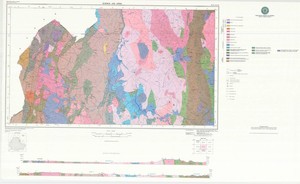 (image for) Ethiopia Thematic: Geological Map of Asosa-Kurmuk