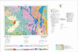 Ethiopia Thematic: Geological Map of Gimbi