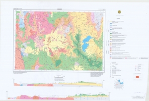 Ethiopia Thematic: Geological Map of Nekemte