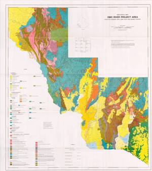 Ethiopia Thematic: Geological Map of Omo River