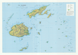 (image for) Fiji Islands Overview. 1:750,000