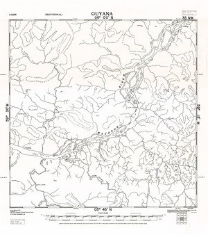 (image for) Guyana: 35 NW provisional