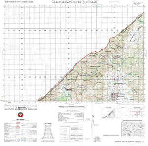 Honduras #2462-02: Azacualpa - Valle De Quimistan