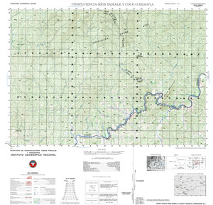 (image for) Honduras #3058-02: Confluencia Ríos Yamale Y Coco O Segovia