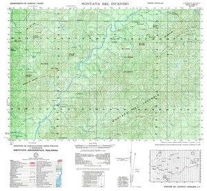 (image for) Honduras #3059-04: Montaña Del Incendio