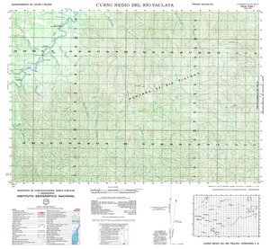 (image for) Honduras #3162-01: Curso Medio Del Río Paulaya