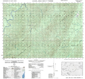 (image for) Honduras #3162-04: Confluencia Rios Sico Y Verde