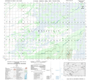 (image for) Honduras #3361-04: Curso Medio Del Río Warunta