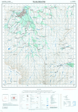 (image for) Lesotho #2828-DB-07: Tlolohatsi