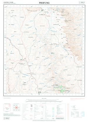 (image for) Lesotho #2828-DD-17: Phofung