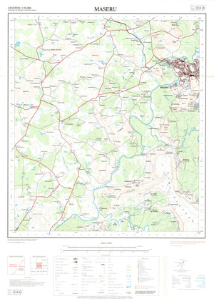 (image for) Lesotho #2927-AD-31: Maseru