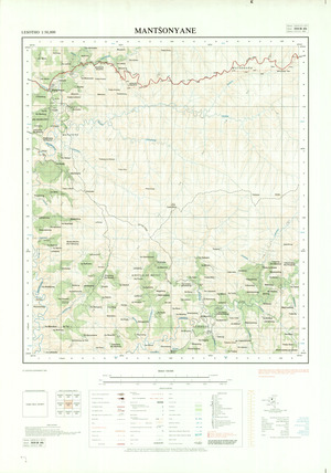 (image for) Lesotho #2928-CB-45: Mantsonyane