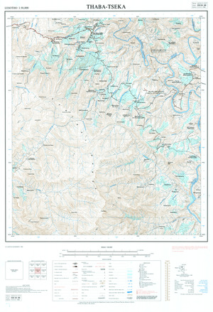 (image for) Lesotho #2928-DA-46: Thaba Tseka