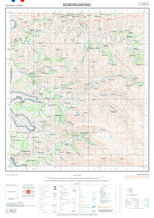 (image for) Lesotho #2928-DB-47: Sehonghong