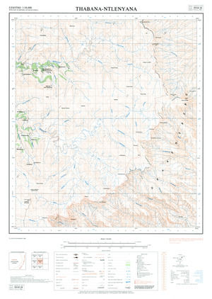 (image for) Lesotho #2929-AD-39: Thabana Ntlenyana