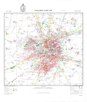 (image for) Faisalabad Guide Map