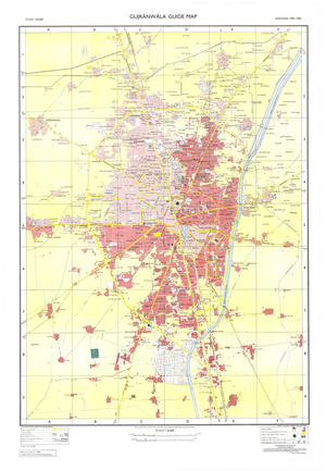 (image for) Gujranwala Guide Map