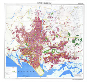 (image for) Karachi Guide Map