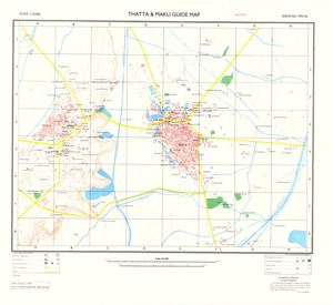 (image for) Thatta And Makli Guide Map