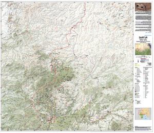 (image for) Western Sudan 1:250,000 North-west Darfur