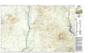 (image for) Sudan & South Sudan Boundary 1:250,000 Ar Rank