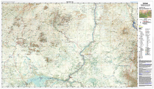 Sudan North South Border 1:500,000 East sheet.