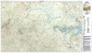 Sudan North South Border 1:500,000 West sheet