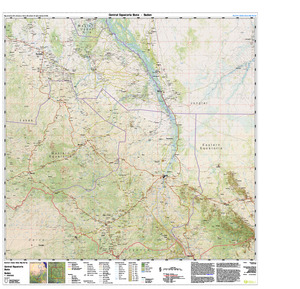 Southern Sudan States 1:500,000 Equatoria Central