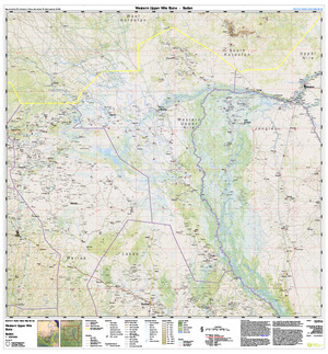 (image for) So Sudan States 1:500,000 West Upper Nile