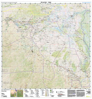 Southern Sudan States 1:500,000 Warrap