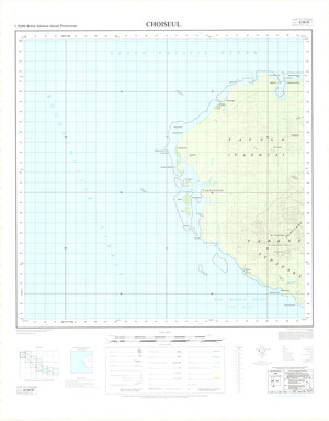 (image for) Solomon Islands #06-156-10: Choiseul topo