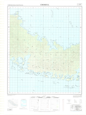 (image for) Solomon Islands #07-157-06: Choiseul topo