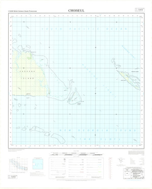 (image for) Solomon Islands #07-157-08: Choiseul topo